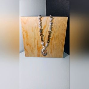 Handmade 16" Choker - Necklace - Seashell Collection